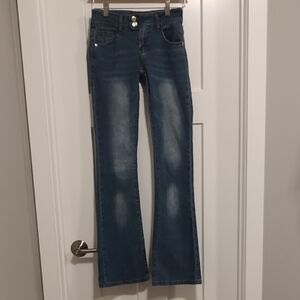 Thats So Fetch Low Rise Flared Jeans